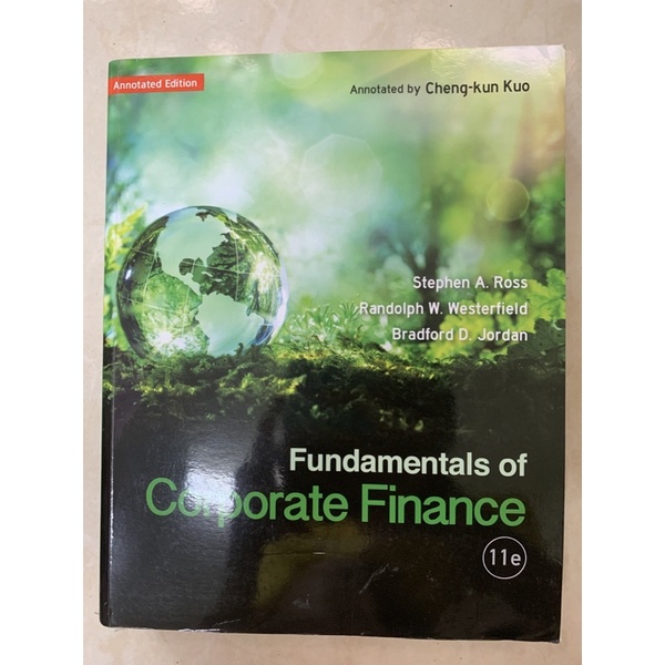 Fundamentals of Corporate Finance 11e 財務管理