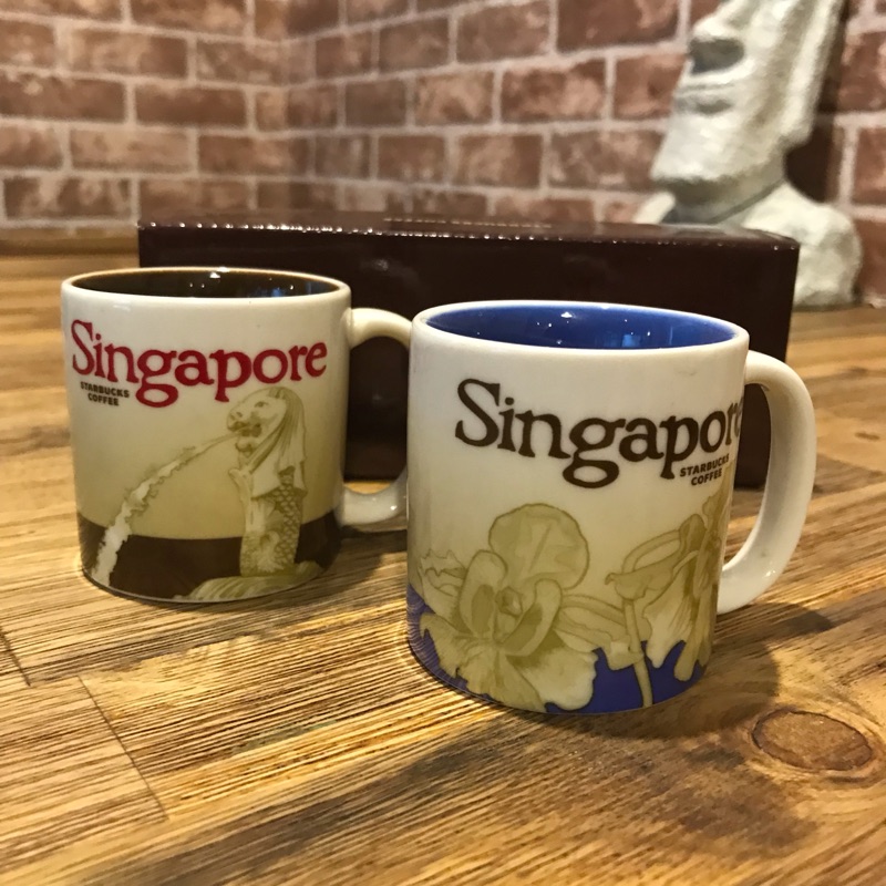 星巴克城市杯一組二個新加坡Singapore