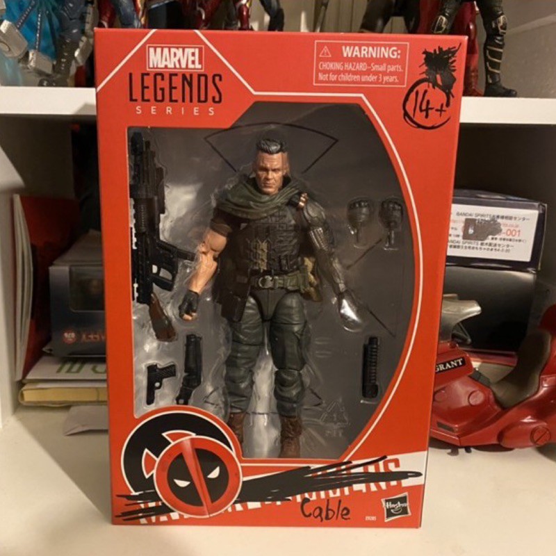 Marvel Legends 機堡 Cable 死侍X Men X戰警 電影版 漫威