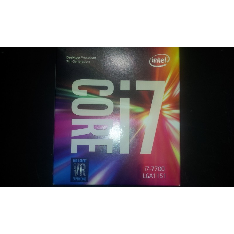 Intel Core i7-7700 7700 1151 全新未拆原廠保固三年