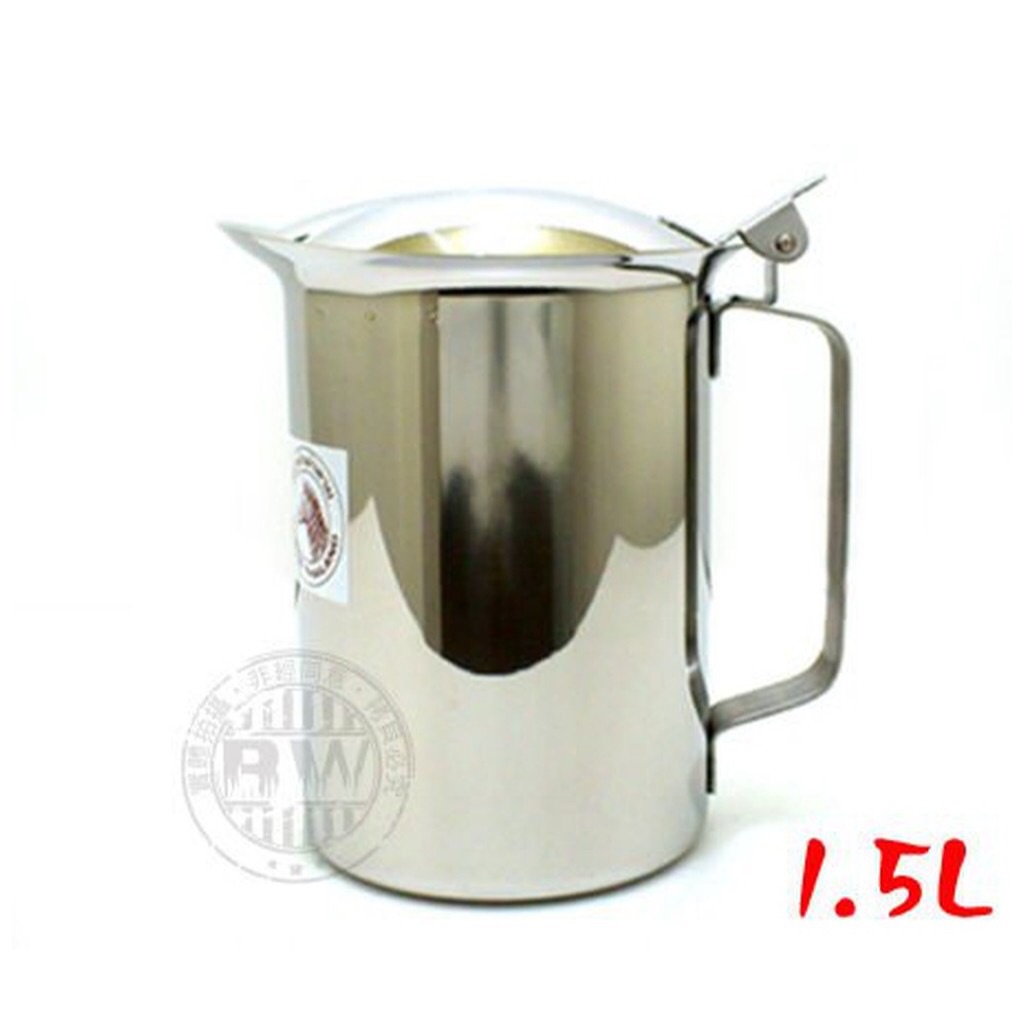 ZEBRA斑馬牌不鏽鋼冷水壺1.5L附蓋/1.9L附蓋 SUS304不銹鋼水壺 茶壺 高湯壺