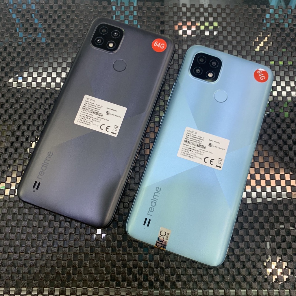 %【台機店】realme C21 4G 64G 6.5吋 5000大電量 真我 二手機 板橋 實體店面