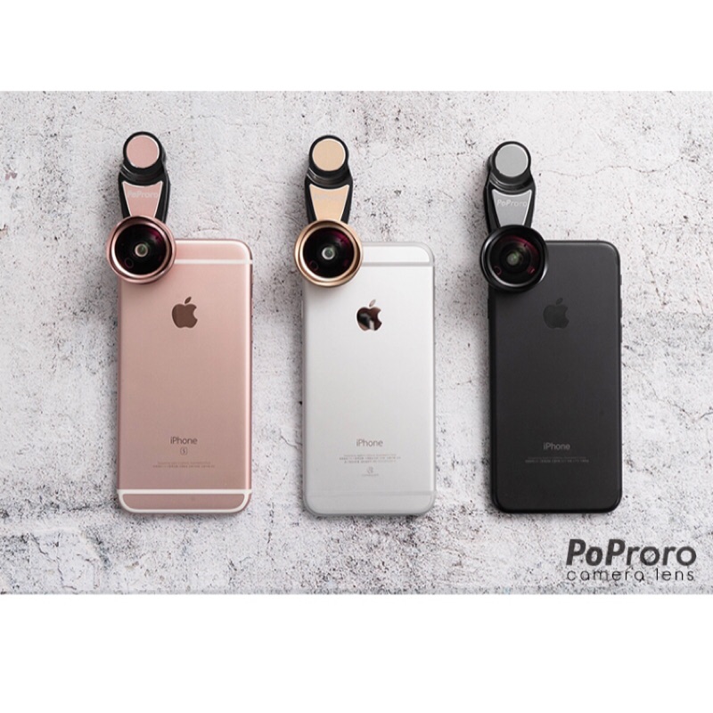 poproro 4K單眼級手機鏡頭 廣角 網美必備