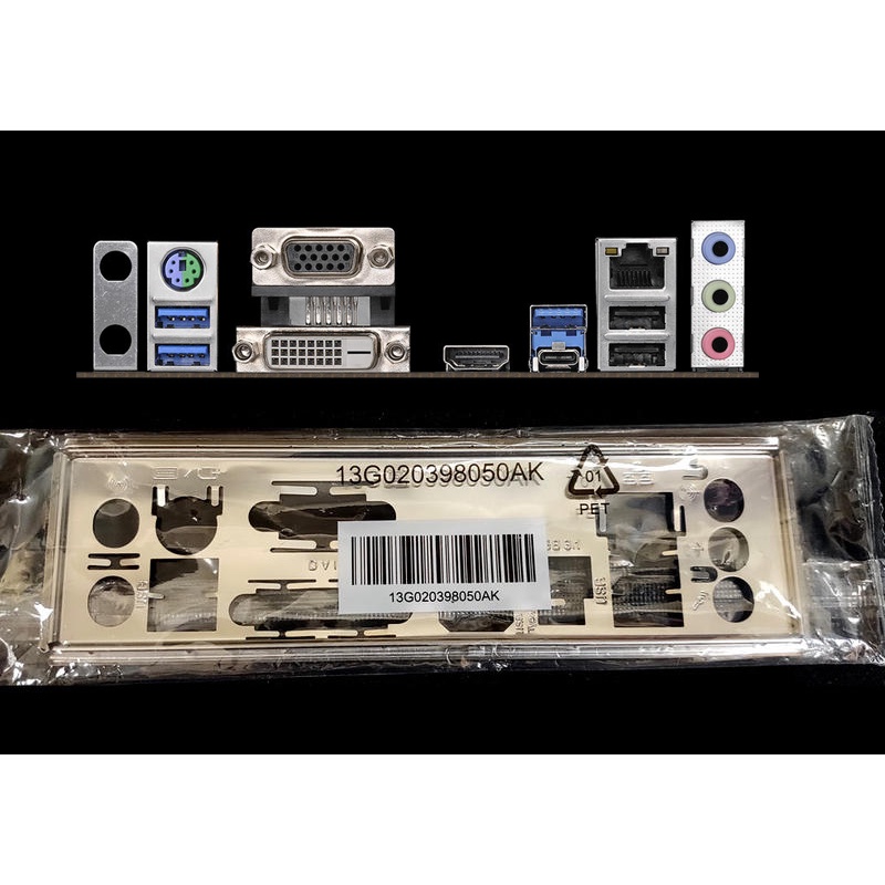 ASRock 華擎Z390 Pro4、Z390 Phantom Gaming 4 全新原裝後檔板後檔片| 蝦皮購物 ASRock 華擎Z390 Pro4、Z390 Phantom Gaming 4 全新原裝後檔板後檔片| 蝦皮購物