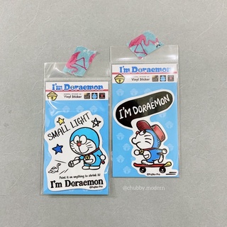 #CHUBBY#日本製/哆啦a夢.小叮噹/縮小燈/滑板/防水.防曬.貼紙/貼筆電.貼手機../日本全新/麥克筆手繪/現貨