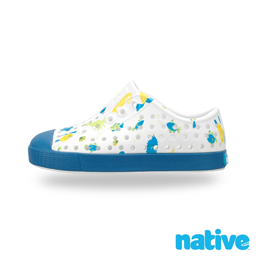 Native Shoes 小童鞋 JEFFERSON KIDS-海底世界藍