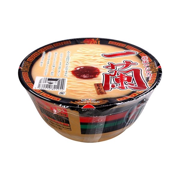 【一蘭】日本一蘭拉麵(碗裝)-128g