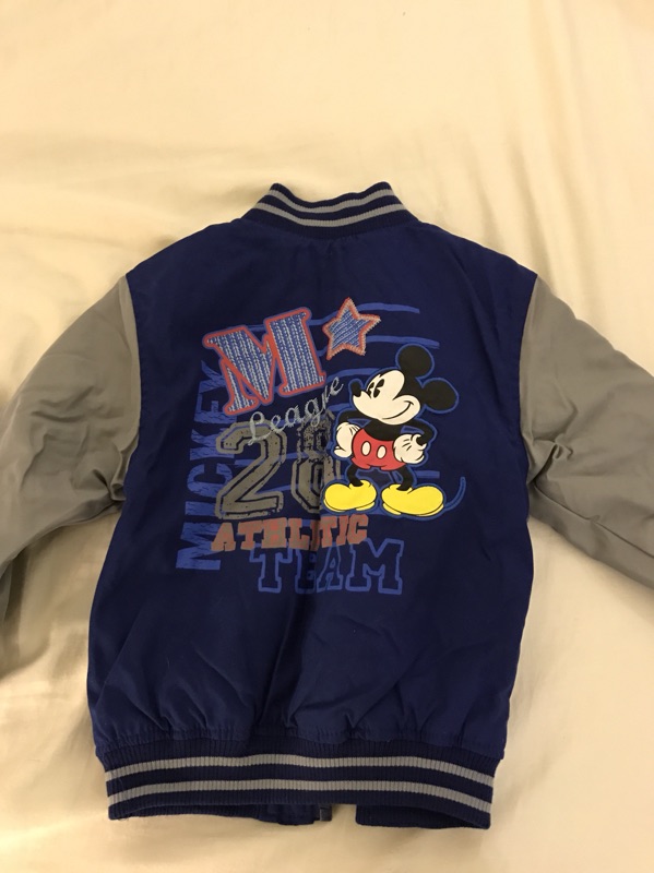 Disney 迪士尼 米奇 男童 棒球 外套