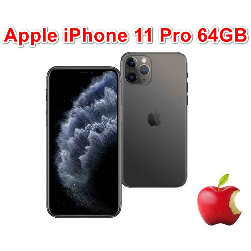 Apple iPhone 11 Pro 64GB 太空灰色 MWC22TA/A 全機包膜 moshi外殼 耳機豆腐頭全新