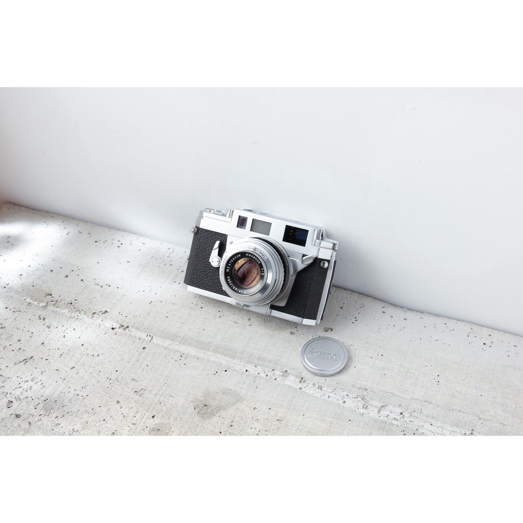 【星期天古董相機】Konica IIIA RF測距連動對焦 48mm F2.0 測距連動 底片 相機