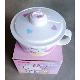 三麗鷗系列 Hello Kitty 凱蒂貓 美耐皿 泡麵碗