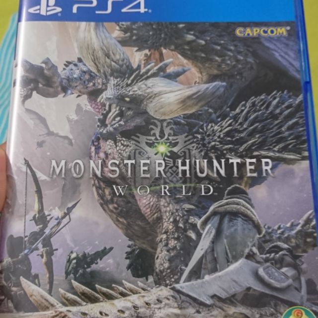 PS4 魔物獵人 世界 中文 二手片