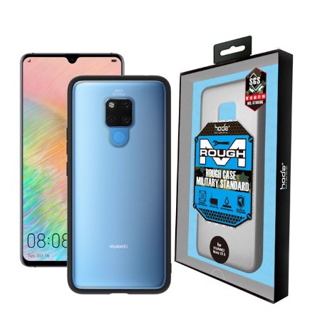 便宜3C量販 現貨 hoda【華為 HUAWEI Mate 20 X】柔石軍規防摔保護殼軍規殼 防摔殼 霧透白