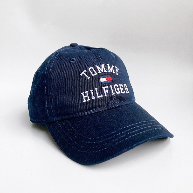 美國百分百【全新真品】Tommy Hilfiger 帽子 TH 配件 棒球帽 遮陽帽 老帽 深藍 BL56