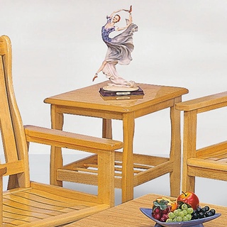 25 單面本色實木1.7尺小茶几 / 小方幾 GD730-10