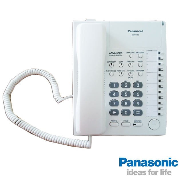逸宸 Panasonic國際牌總機 交換機專用一般型功能電話kx T7750x 蝦皮購物