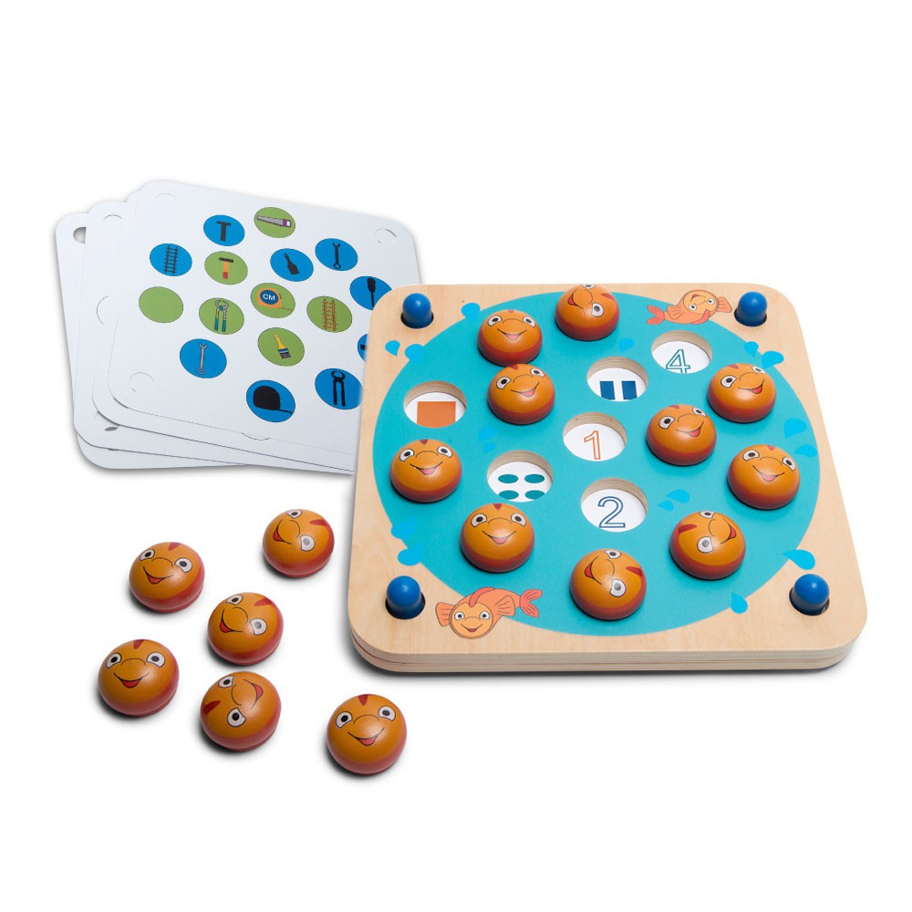 【荷蘭BS】兒童休閒遊戲-記憶魚大考驗 兒童玩具 親子遊戲 休閒遊戲 趣味競賽（LAVIDA官方直營）