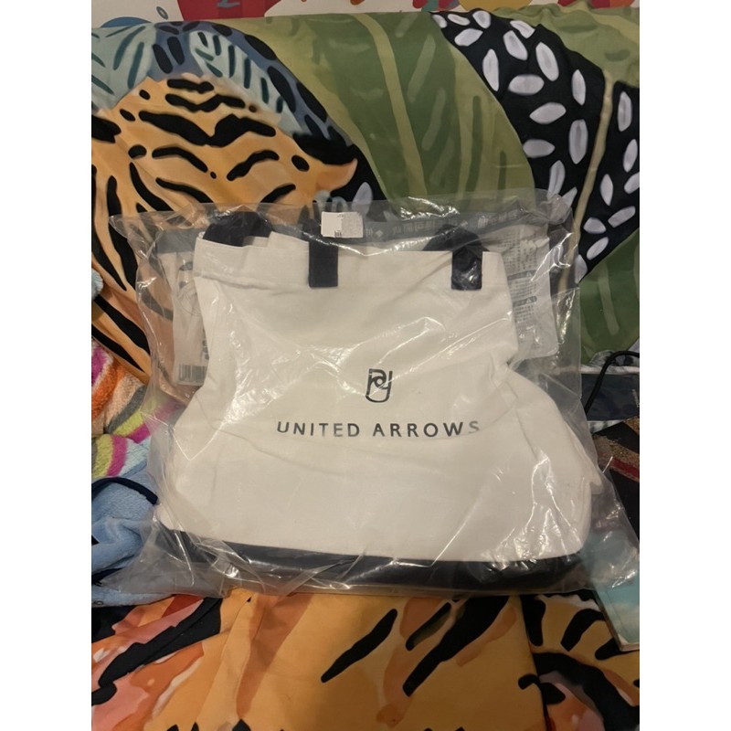 United Arrows 手提/肩背兩用帆布包