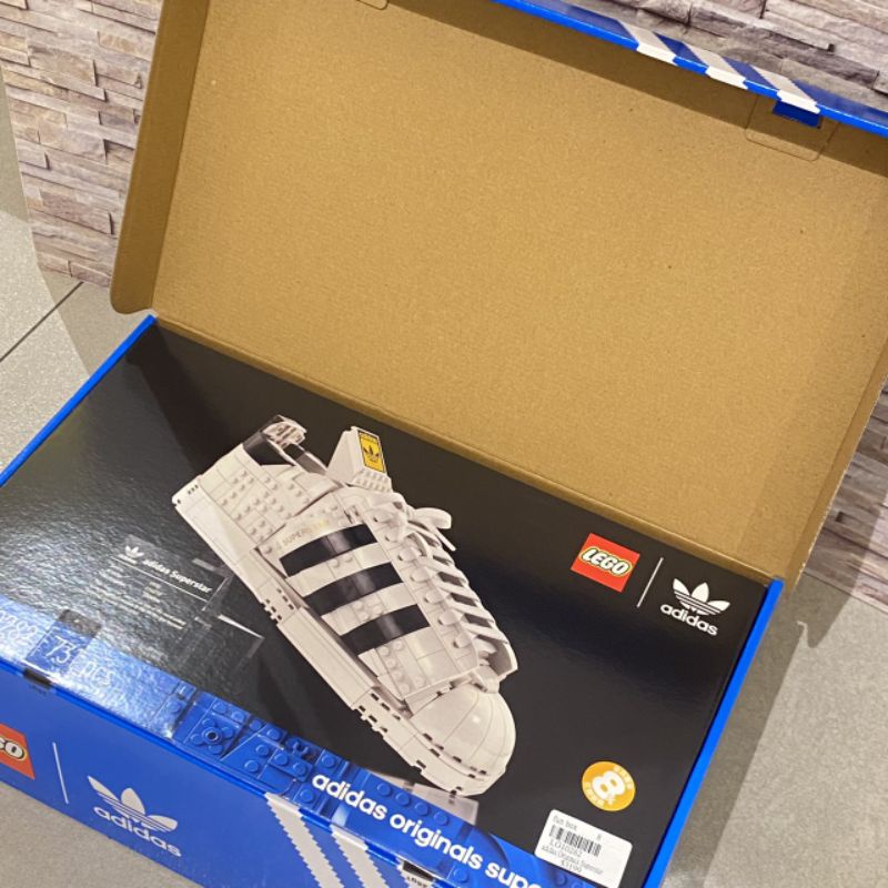 Linda❤️代購 現貨 Adidas SUPERSTAR 台灣公司貨 LEGO 10282 聯名 樂高 愛迪達 積木鞋