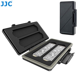 JJC M2 228 SSD收納盒 M2固態硬碟保護盒 可收納4 條 M.2 2280 固態硬碟 防水防震防塵存儲盒