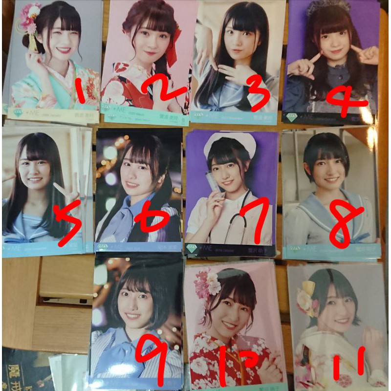 Me ノイミー成套生寫真單套售菅波美玲 尾木波菜 蟹澤萌子 永田詩央里 櫻井桃 本田珠由紀 川中子奈月心 落合 蝦皮購物