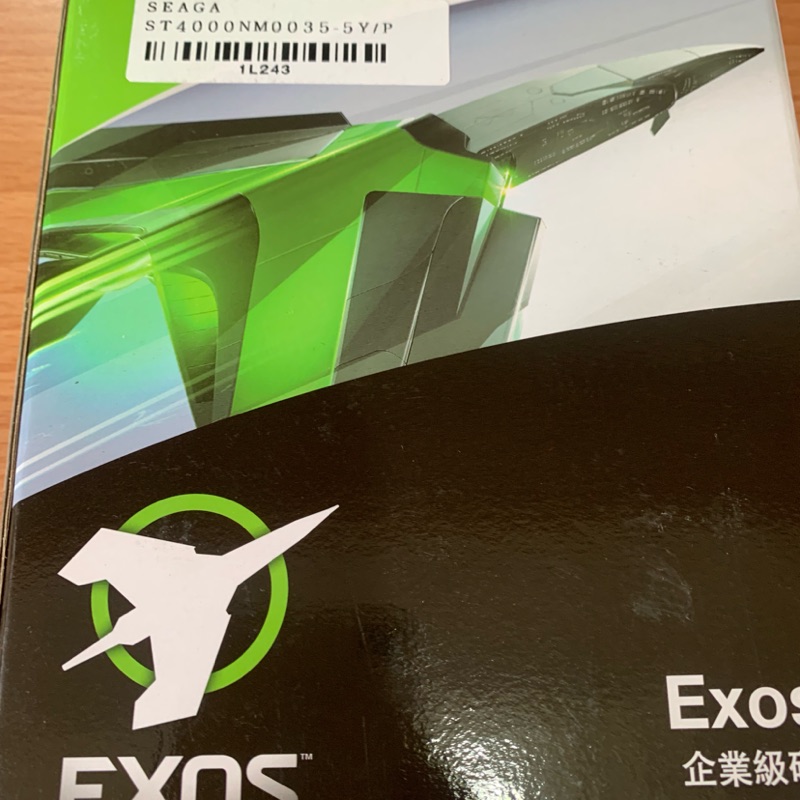 全新Seagate EXOS企業 4TB 7200轉ST4000NM0035