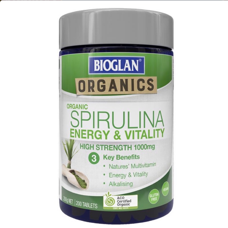 《24H出貨》Bioglan 有機螺旋藻Organics Spirulina