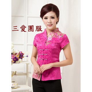 合唱團服 / 中樂團服 / 復古中國風上衣 / 唐裝 / 中國風 / 加大碼