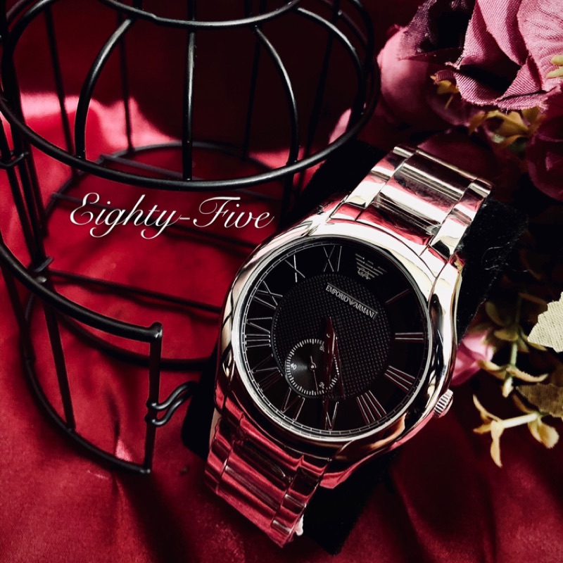 Emporio armani-亞曼尼 AR11086 手錶阿瑪尼手錶男錶潮流鋼錶名牌手錶潮流腕錶時尚精品三眼