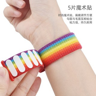 apple watch蘋果手錶帶5代回環運動尼龍iwatch1/2/3/4代iphone 38/40/42/44MM表帶