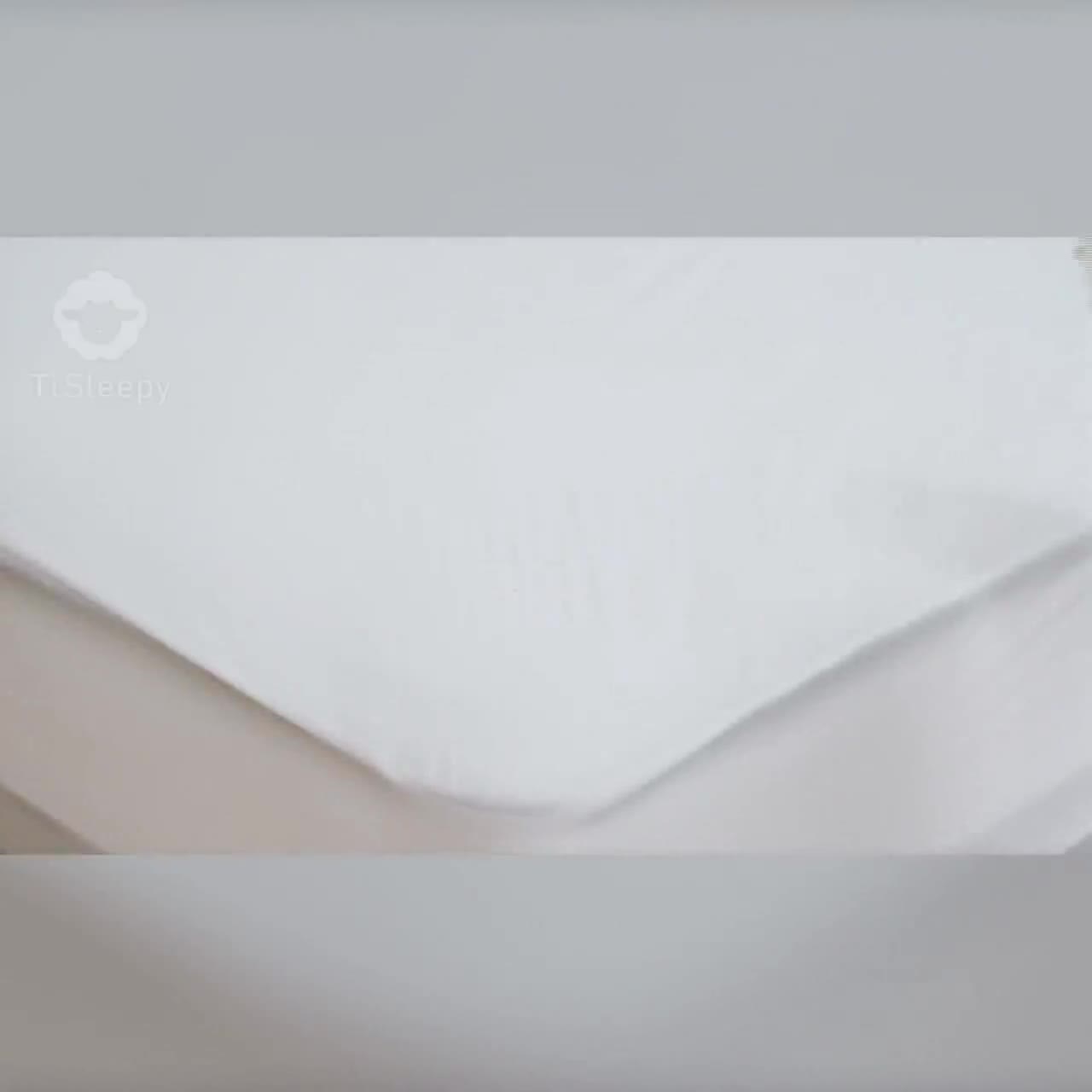 【鈦享睡 Tisleepy】護理級防水透氣保潔墊｜床包式 可水洗 SGS檢驗合格 保護床墊