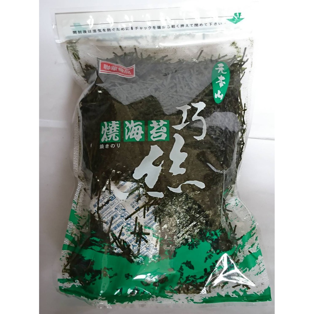 聯華 巧絲燒海苔 2mm 100g 現貨 附發票 元本山 海苔絲 日本料理 燒海苔 海苔細絲 點綴 全素 常溫 蝦皮購物