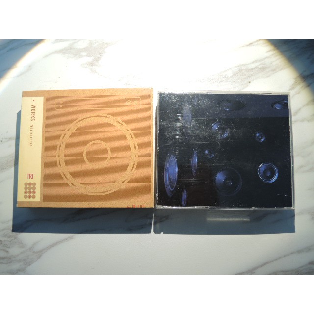 二手cd Trf Works The Best Of Trf 有外盒中文歌詞 蝦皮購物