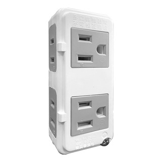 威電 CB3041 2孔+3孔 分接式插座2P+3P(3轉2 15A 1650W) 現貨 廠商直送