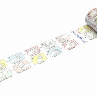 【莫莫日貨】日本製 mt appeal 新型態和紙膠帶 系列 - 預防病毒的洗手教學 MT01K1859