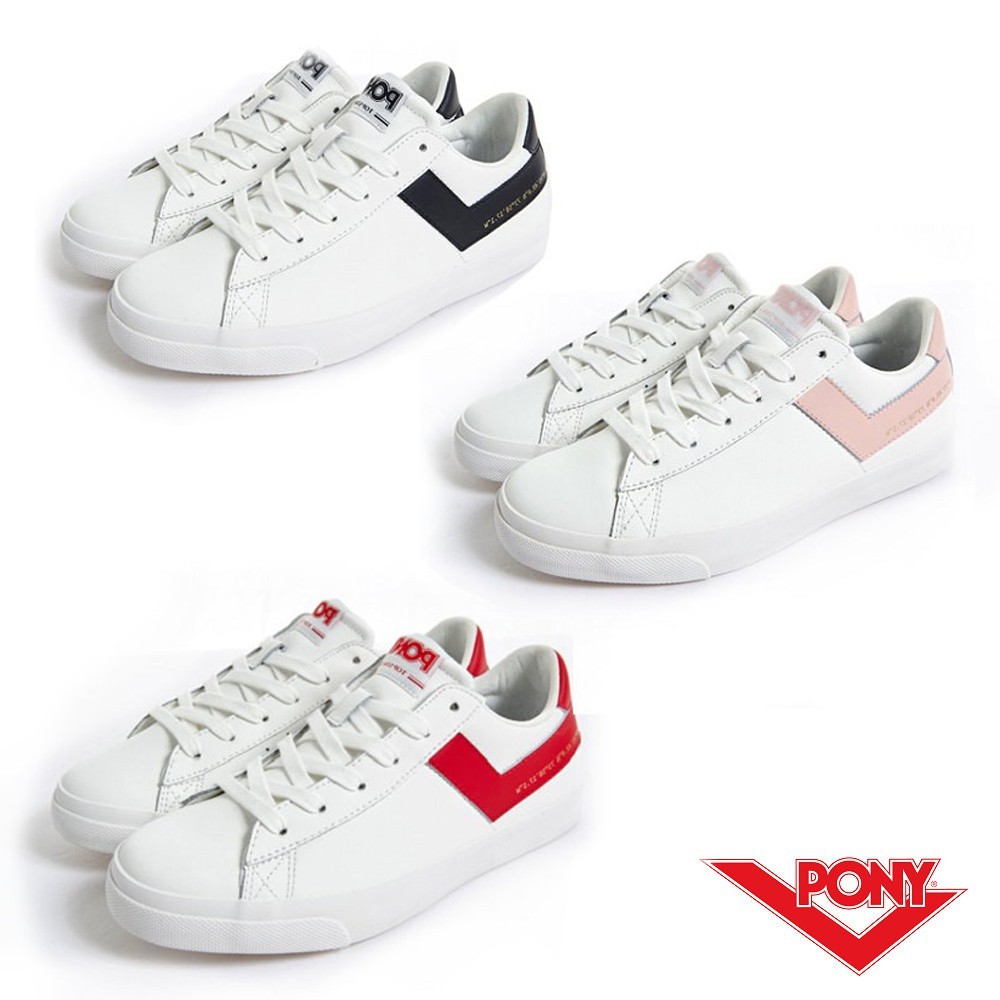 Pony Top Star 系列 經典復古鞋 女 粉 黑 紅 蝦皮購物
