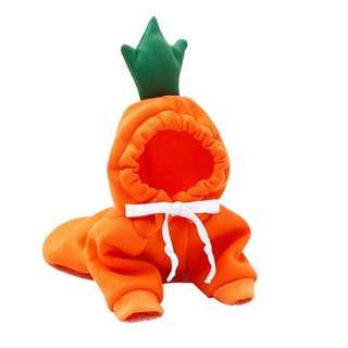 寵物衣服秋冬款抓絨衛衣卡通款狗衣服水果變身裝中小型犬兩腿衣服寵物衣服狗衣服狗狗衛衣毛小孩保暖衣服寵物服飾