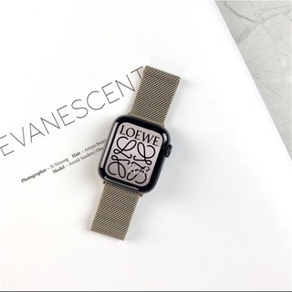 Apple Watch 細網磁吸錶帶 不鏽鋼錶帶 米蘭錶帶