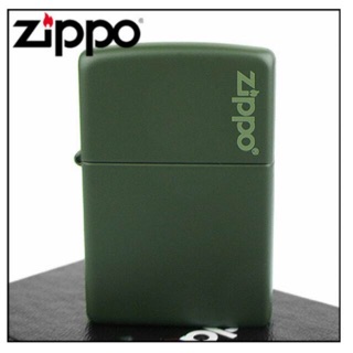Zippo 軍綠烤漆質感打火機