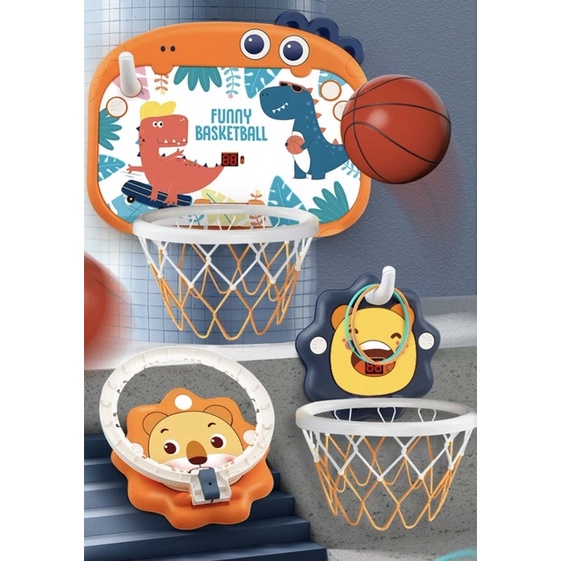 益智玩具—聲光積分籃球板 恐龍 獅子