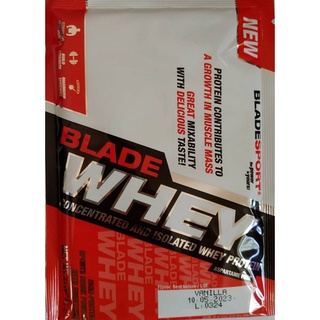 BLADE SPORT乳清蛋白 香草口味 HALAL 清真認證 高蛋白 濃縮+分離乳清蛋白(現貨可街口刷卡有發票)30克