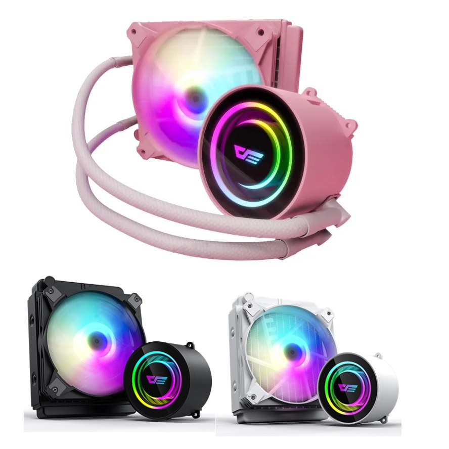 darkFlash大飛 DX120  A-RGB 一體式 水冷 CPU 散熱器(支援12代CPU)