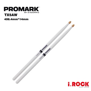 Promark TX5AW 鼓棒 5A 白色 胡桃木【i.ROCK 愛樂客樂器】