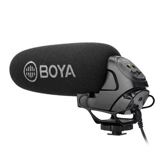 BOYA 博雅 BY-BM3031 專業級相機機頂麥克風 電容式 超心型 指向性 增益頻道 MIC 相機專家 [公司貨]