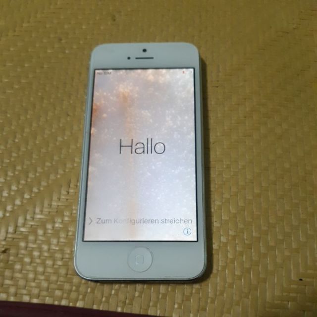 apple iphone 5 白 零件機 殺肉機