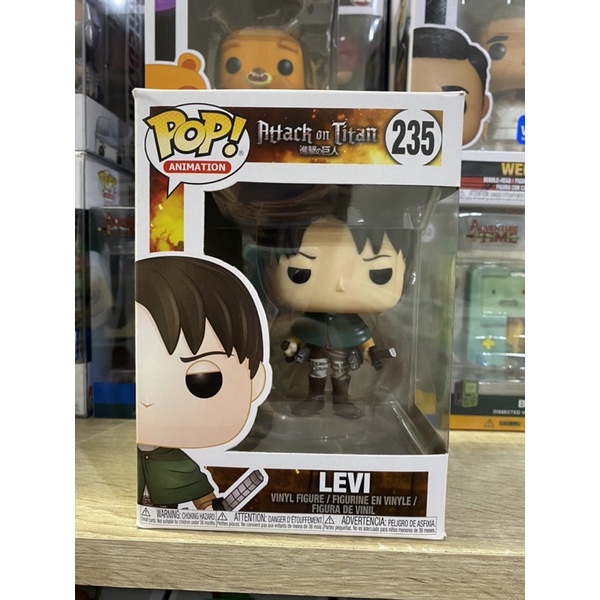 FUNKO POP 235 兵長 李維 里維 列維 進擊的巨人 進巨 ATTACK ON TITANS LEVI日本動漫