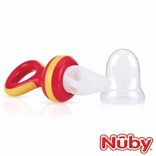 【全新未拆】Nuby 蔬果棒-圈圈款-紅(10M+)