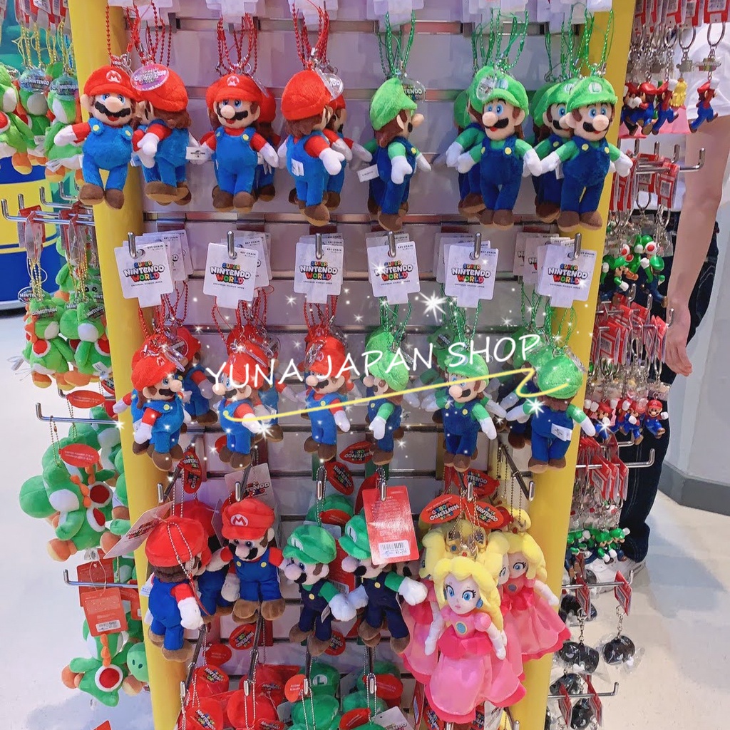 🇯🇵YUNA日本代購🇯🇵 大阪環球影城 瑪利歐系列 玩偶吊飾 鑰匙圈 瑪利歐 庫巴寶寶 慢慢龜 耀西 路易吉 食人花