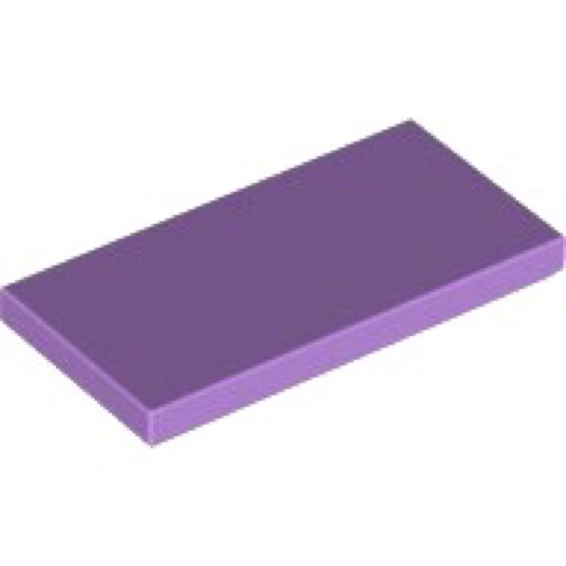 《安納金小站》 樂高 LEGO 2x4 淡紫色 紫色 平滑 平板 薄板 二手 零件 87079 4651902