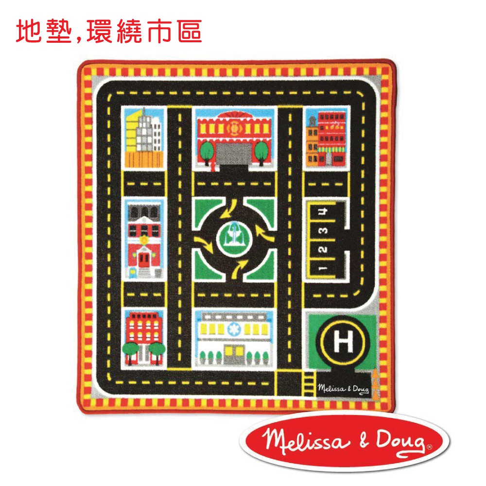 melissa and doug city ramp racing set